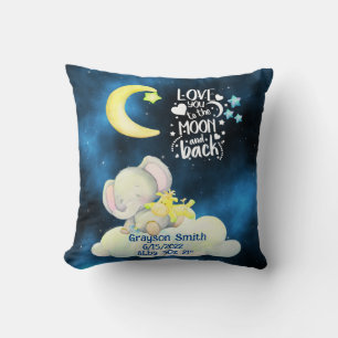 Almohada personalizada para recién nacido