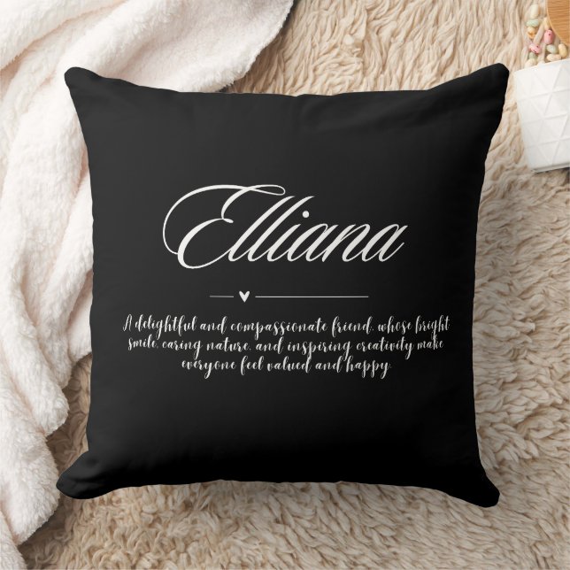 Almohada personalizada – Personalizada con el nomb (Manta)