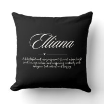 Almohada personalizada – Personalizada con el nomb