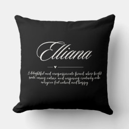 Almohada personalizada – Personalizada con el nomb