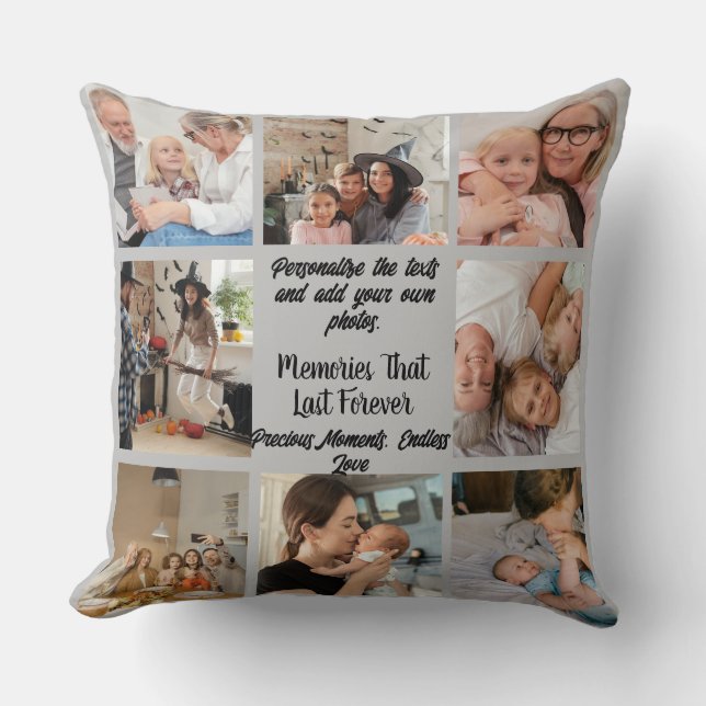 Almohada Personalizada: Regalo de Decoración para  (Anverso)