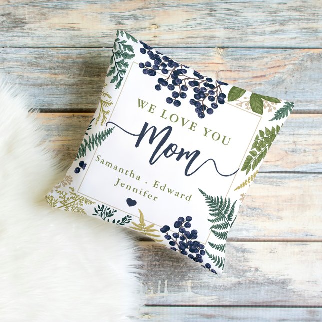 Almohada personalizada Te Amamos Mamá | Regalo (Subido por el creador)