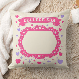 Almohada personalizada universitaria con estilo Y2