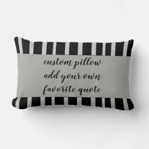 almohada personalizado añada su propia cita moda m