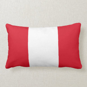 Almohada peruana de la bandera