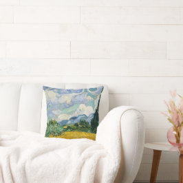 Almohada Pintura Campos de Trigo Van Gough