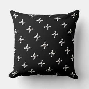 Almohada Pirata "Calavera y Tibias Cruzadas" de Pa