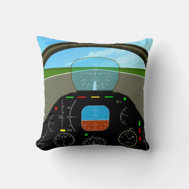 Almohada plana de la carlinga (Anverso)