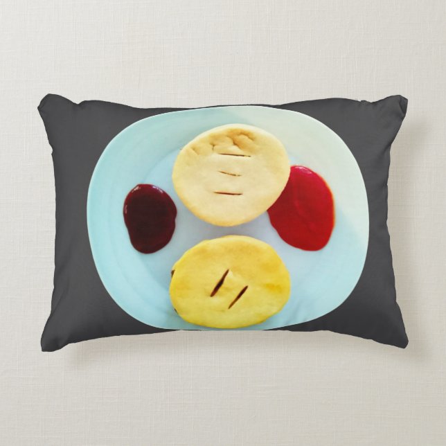 Almohada poliéster cepillado de la carne australia (Anverso)