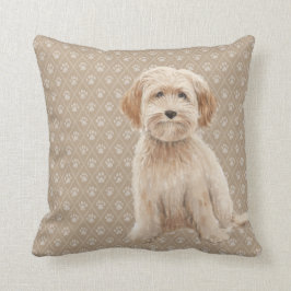 Almohada poner crema del Lumbar del perro de