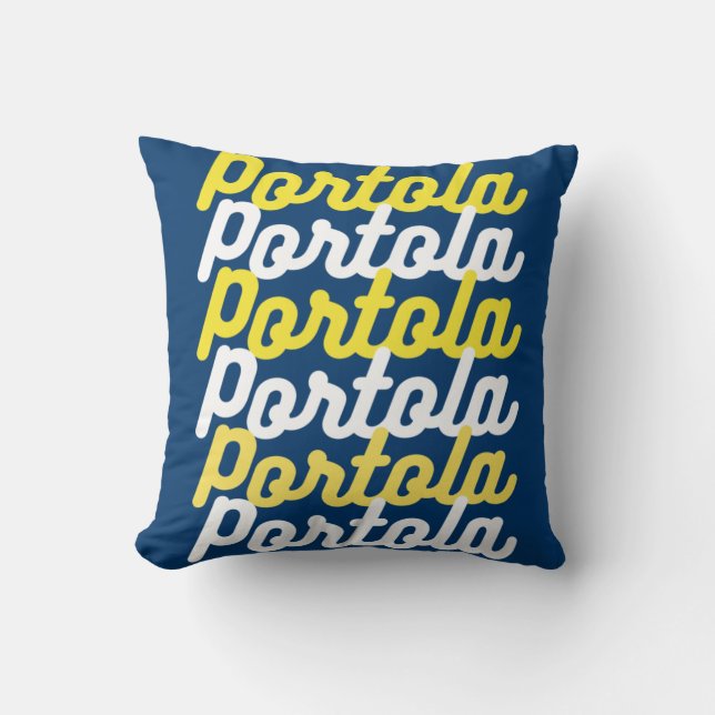 almohada 'Portola' de My Good Mind (Anverso)