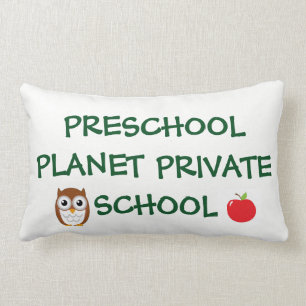 almohada preescolar del búho