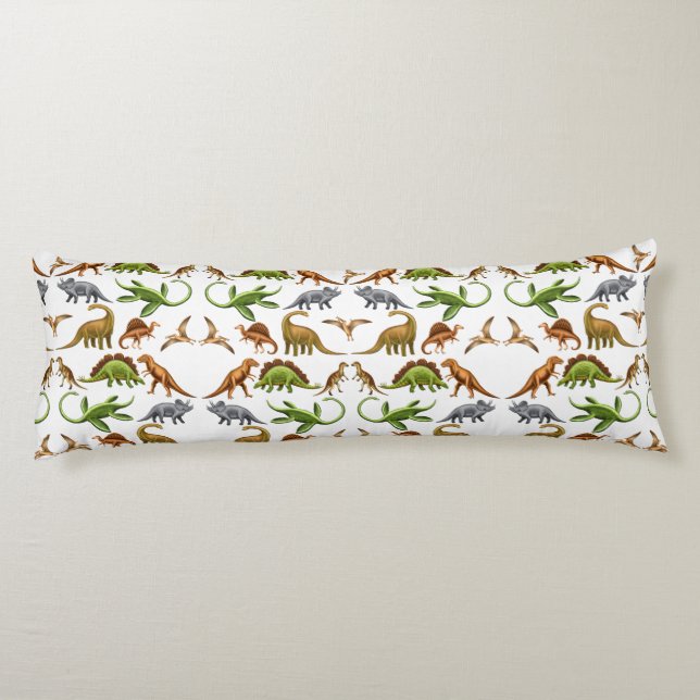 Almohada prehistórica del cuerpo de los amantes de (Reverso)