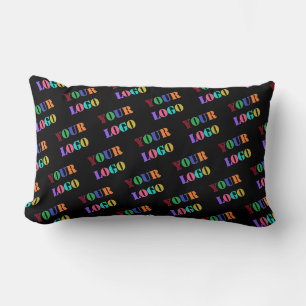 Almohada promocional de foto con logotipo personal