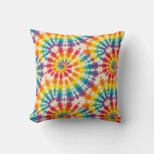 Almohada psicodélica de teñido Almohada decorati