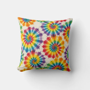 Almohada psicodélica de teñido Almohada decorati