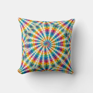 Almohada psicodélica de teñido Almohada decorati