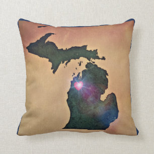 Almohada pura de Michigan - amor transversal de la