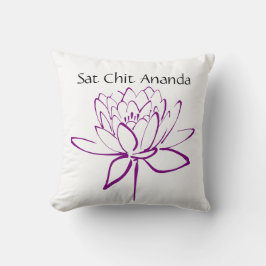 Almohada púrpura de Ananda Lotus del Chit de Sat