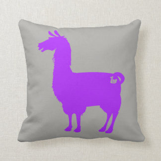 Almohada púrpura de la llama