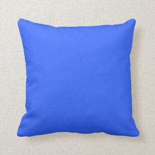 almohada purpurina azul brillante