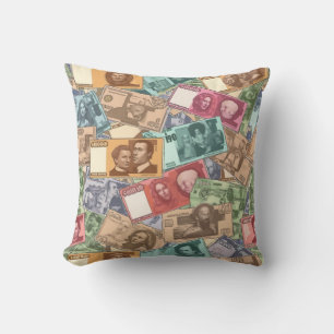 almohada que trae dinero
