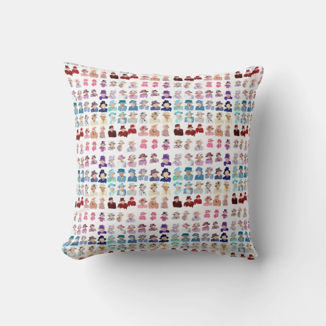 Almohada Queen of Hats  (Anverso)