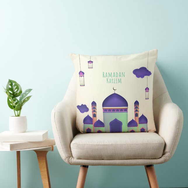 Almohada Ramadan Kareem (Silla)