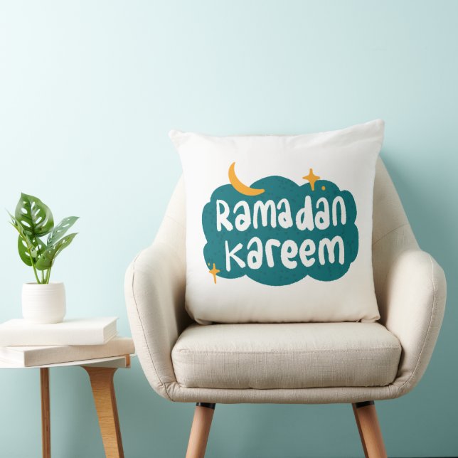 Almohada Ramadan Kareem Nube y Estrellas (Silla)