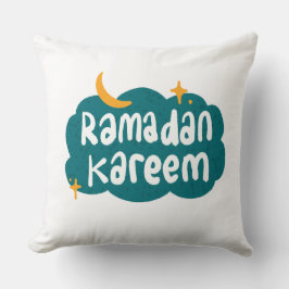 Almohada Ramadan Kareem Nube y Estrellas