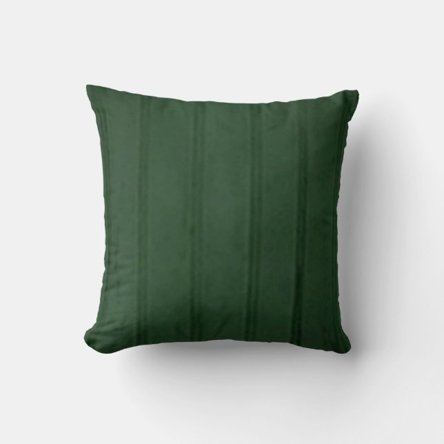 Almohada rayada verde (Anverso)