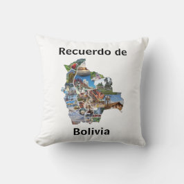 Almohada recuerdo de Bolivia