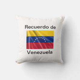 Almohada recuerdo de Venezuela
