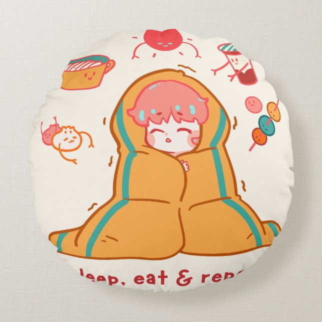 Almohada Redonda (Anverso)