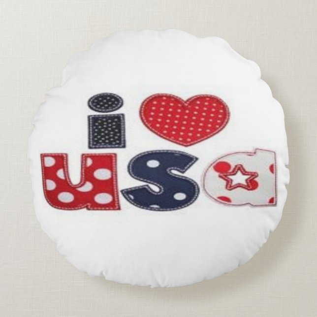 Almohada redonda. (Anverso)