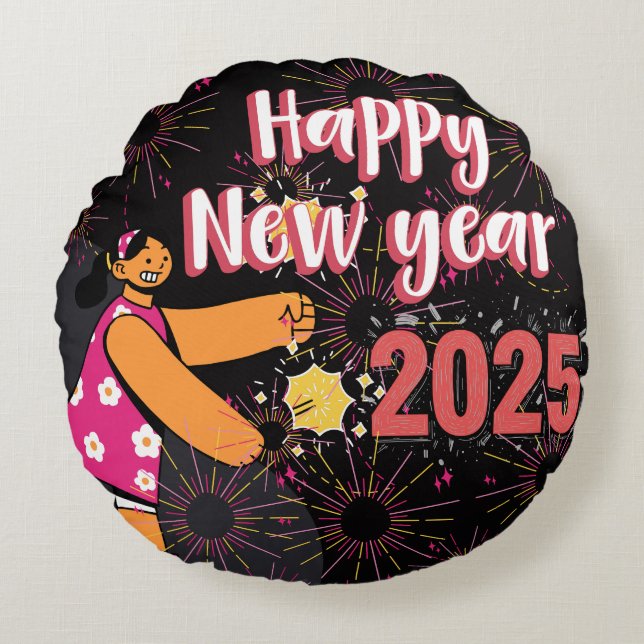 almohada redonda 2025 (Anverso)