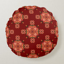 Almohada Redonda Botanic Bloom