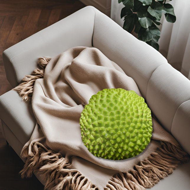 Almohada Redonda Botánica Artocarpus Camansi (Subido por el creador)