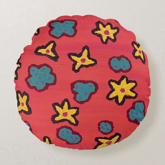 Almohada redonda Calypso (Anverso)