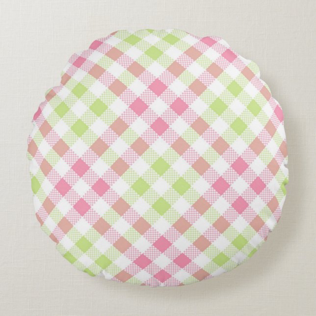 Almohada Redonda con Acabado (Anverso)