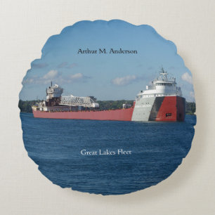 Almohada redonda de Arturo M. Anderson