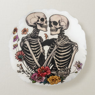 Almohada redonda de azúcar de Halloween