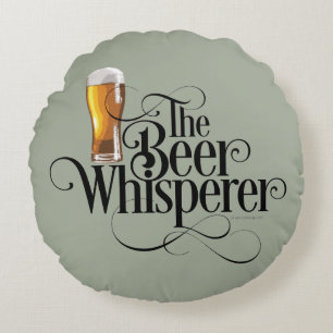 Almohada redonda de Beer Whisperer