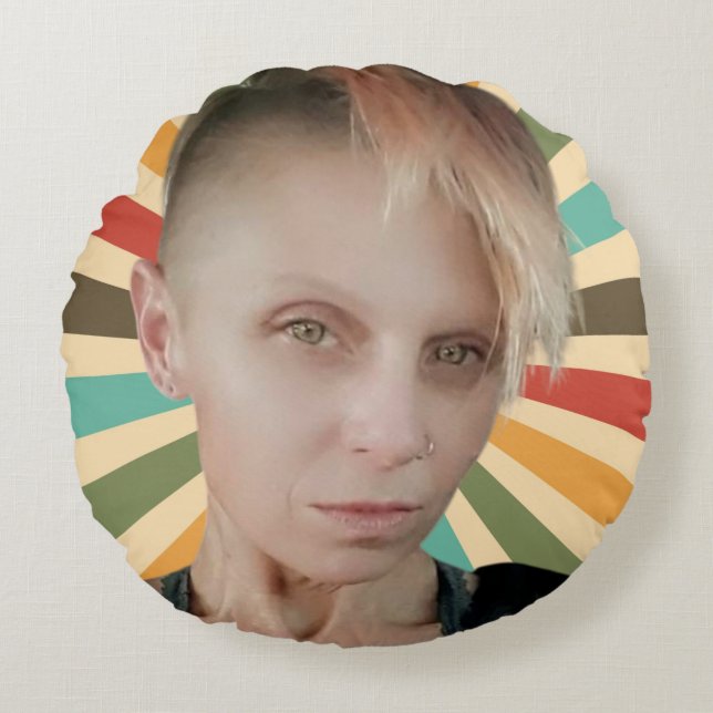 Almohada redonda de Bridget (Anverso)