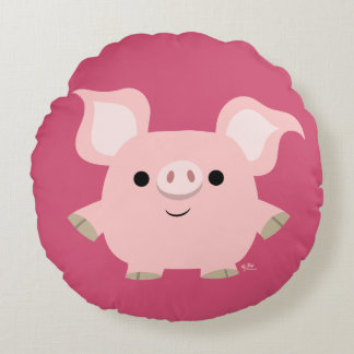 Almohada redonda de cerdo de Personalizado corto