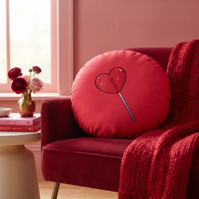 Almohada Redonda De Chupachups (Subido por el creador)