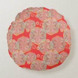 Almohada Redonda de Cocktail de Fresa