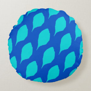 almohada redonda de diseño de hoja de Menthol