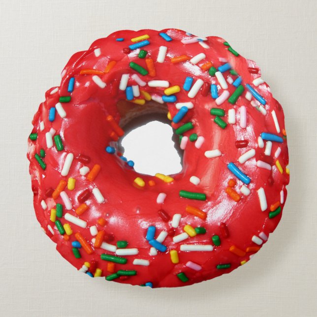 Almohada redonda de Donut (Anverso)