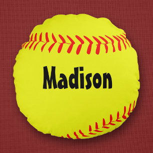 Almohada redonda de encargo del softball